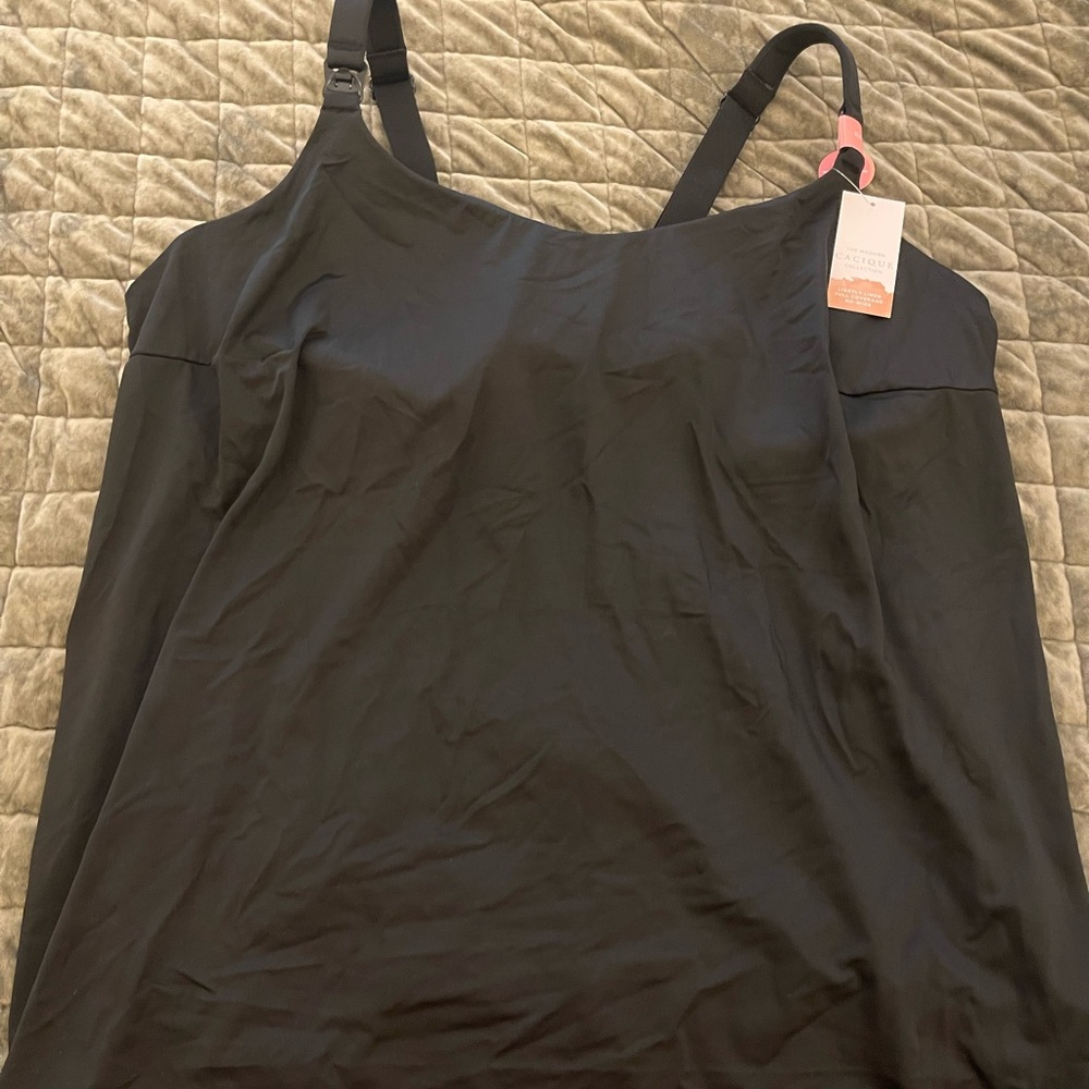 *NWT* Lane Bryant / Cacique Black nursing tank